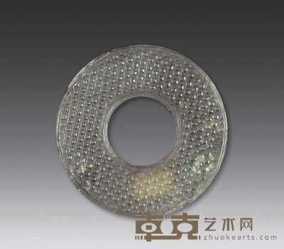 汉代 玉壁 直径10.3cm